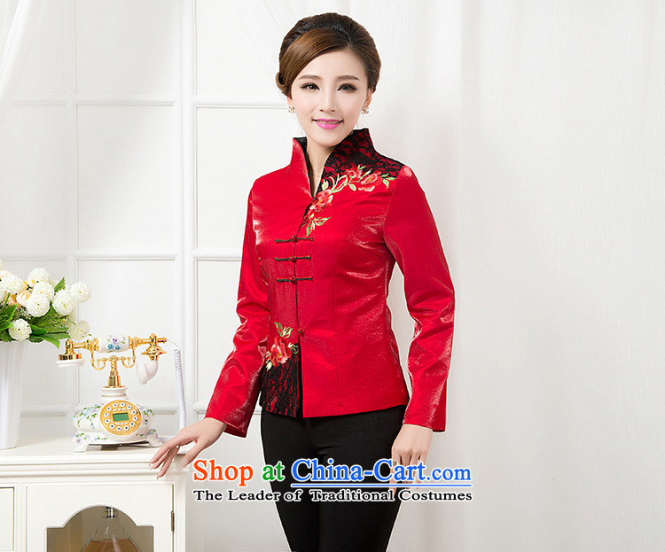 President of autumn and winter coats long-sleeved shirt with Chinese cotton workers mother serving tea art hotel red cotton robe 2XL Photo, prices, brand platters! The elections are supplied in the national character of distribution, so action, buy now enjoy more preferential! As soon as possible.