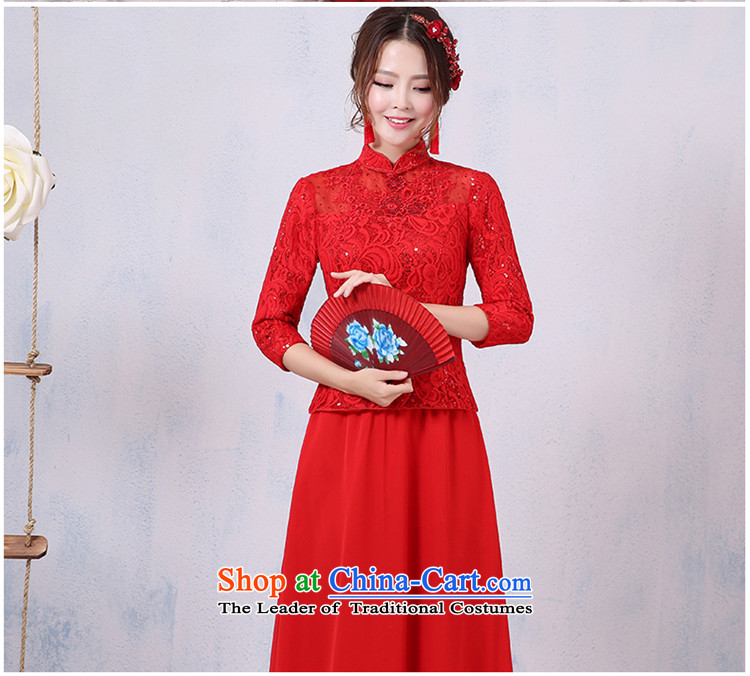 However service new winter 2015 red lace Sau San long marriages banquet dinner dress skirt Girl s picture, prices, brand platters! The elections are supplied in the national character of distribution, so action, buy now enjoy more preferential! As soon as possible.