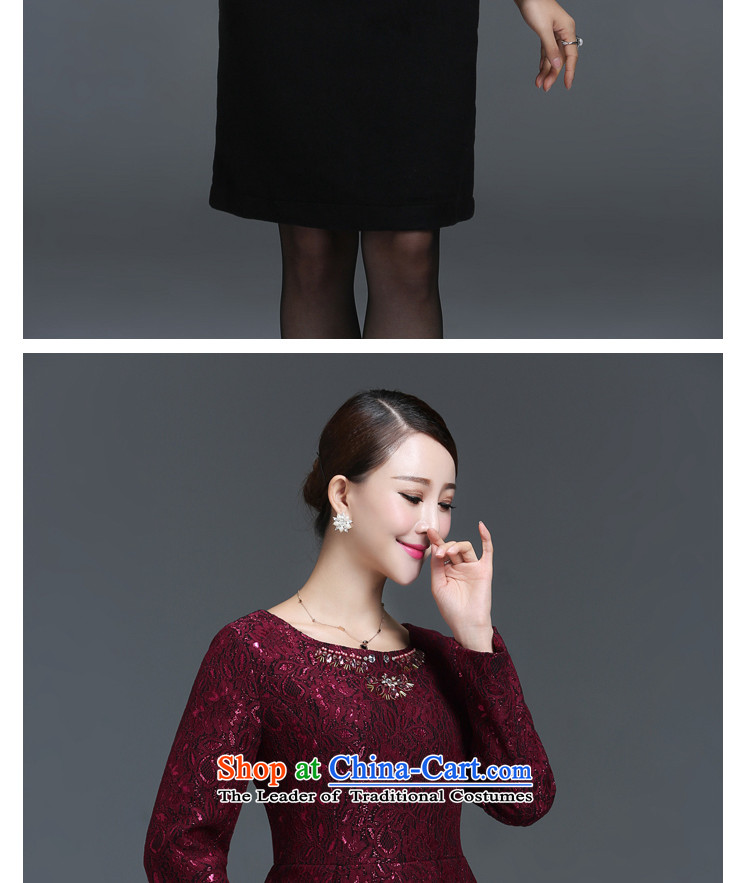 Ms Rebecca Pun stylish shops 2015 wedding large wedding dresses with mother exclusive wedding package lace middle-aged long-sleeved blouses and mauve XL Photo, prices, brand platters! The elections are supplied in the national character of distribution, so action, buy now enjoy more preferential! As soon as possible.