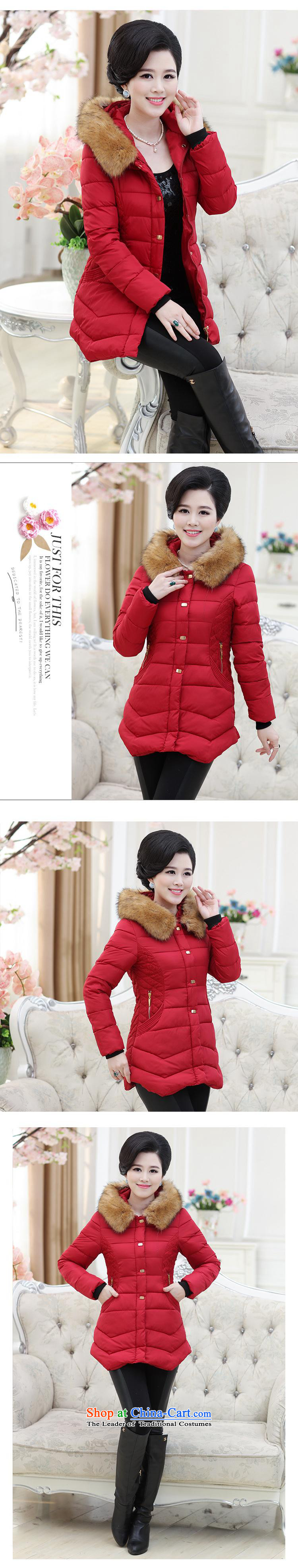 In the new winter GENYARD Older Women's stylish large load mother cotton jacket for the middle-aged clothing gross cotton coat red XL Photo, prices, brand platters! The elections are supplied in the national character of distribution, so action, buy now enjoy more preferential! As soon as possible.