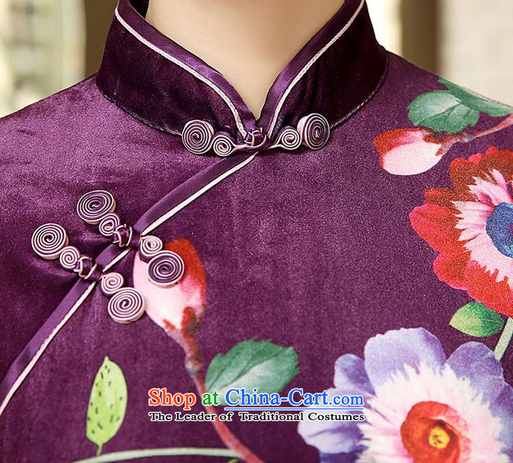 In accordance with the new l love a woman is pressed a mock-neck disc detained Sau San Positioning Classical Painting stretch of 7 cuff qipao /T0010# ancient scouring pads as shown in pictures, prices, XL brand platters! The elections are supplied in the national character of distribution, so action, buy now enjoy more preferential! As soon as possible.