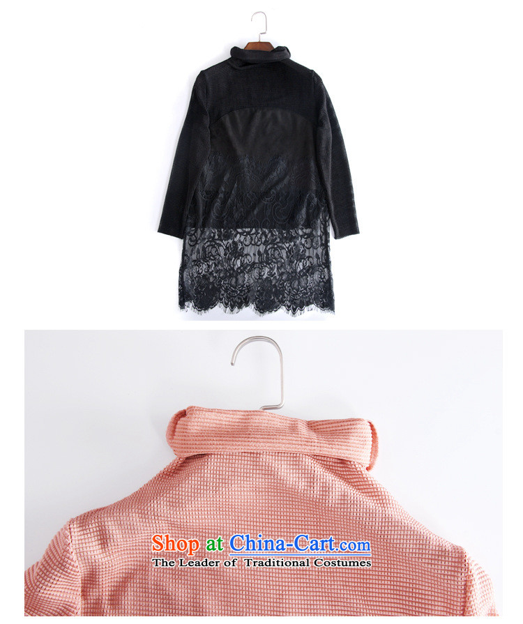 Hami 2015 autumn and winter female new pure color lace stitching solid color 9 load forming the cuff fluoroscopy shirt 1155 pink M picture, prices, brand platters! The elections are supplied in the national character of distribution, so action, buy now enjoy more preferential! As soon as possible.