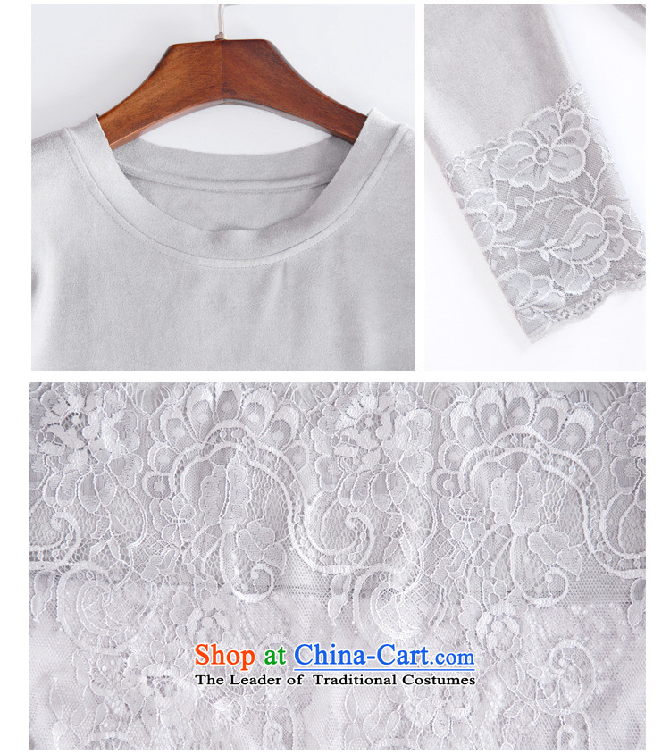 Hami 2015 autumn and winter female new pure color lace stitching Solid Color 9 to the cuff on round-neck collar forming the Netherlands 1153 pink S picture, prices, brand platters! The elections are supplied in the national character of distribution, so action, buy now enjoy more preferential! As soon as possible.