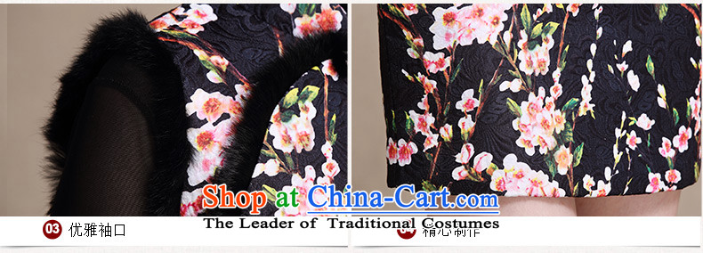 The Windsor 椛 Mei Yee-thick cotton qipao autumn and winter folder sleeveless short of the amount for the cheongsam dress cheongsam dress Y5138 Ms. sepia pictures color pictures, prices, XL brand platters! The elections are supplied in the national character of distribution, so action, buy now enjoy more preferential! As soon as possible.