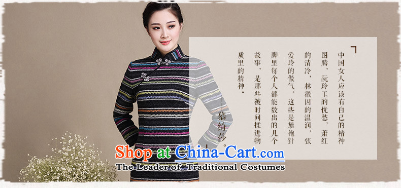 The cheer windsor castle kiosk long-sleeved gross new wool qipao?? Palace wind cheongsam dress Ms. improved long-sleeved autumn and winter cheongsam dress Y5150 picture color 2XL Photo, prices, brand platters! The elections are supplied in the national character of distribution, so action, buy now enjoy more preferential! As soon as possible.