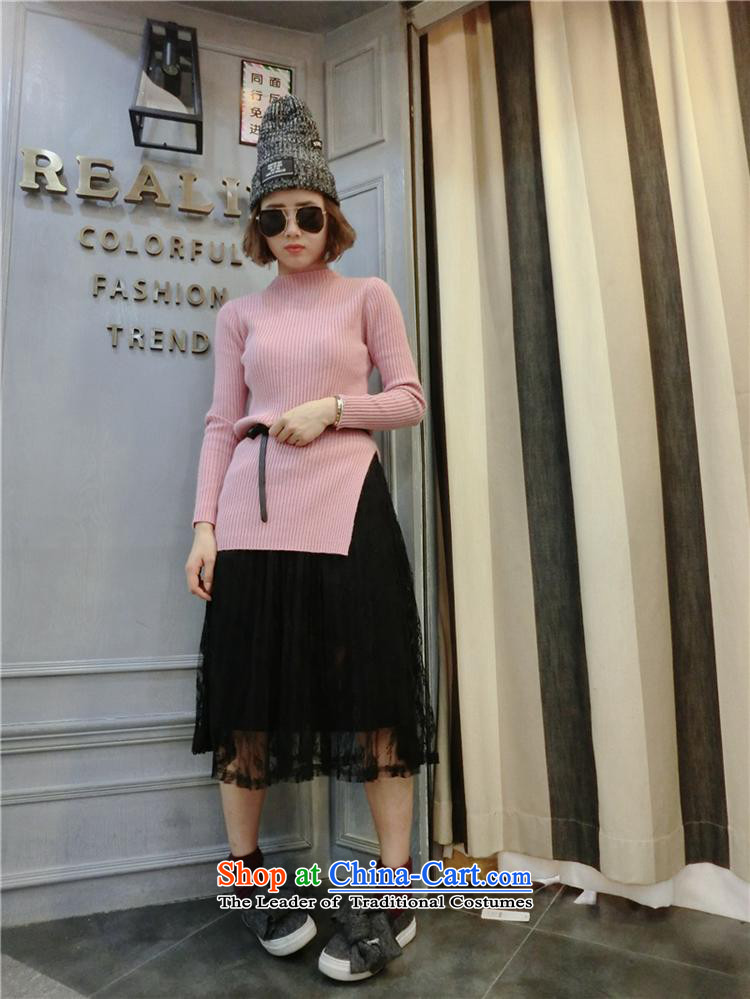 Ms Rebecca Pun stylish shops 2015 winter clothing new Korean female stingrays woolen sweater, forming the basis of the forklift truck Shirt 