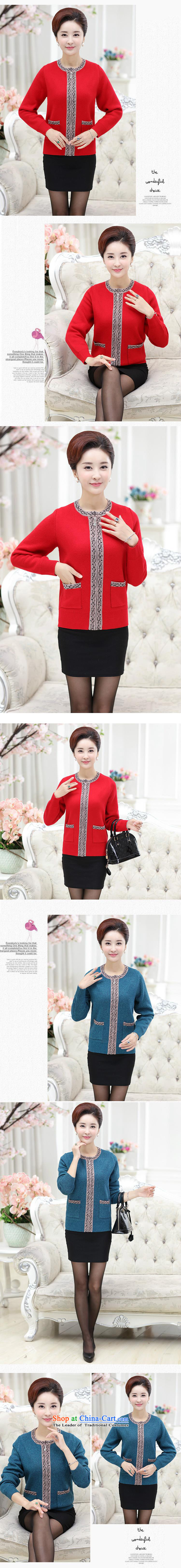 Orange Tysan - female knitted woolen cardigan winter new products in large thick older women wear old zipper rose 115 XL Photo, prices, brand platters! The elections are supplied in the national character of distribution, so action, buy now enjoy more preferential! As soon as possible.