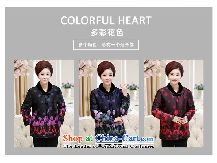 Mano-hwan in older mother boxed 2015 winter new thick cotton clothing female stamp older persons Women warm E6836 3XL purple robe picture, prices, brand platters! The elections are supplied in the national character of distribution, so action, buy now enjoy more preferential! As soon as possible.