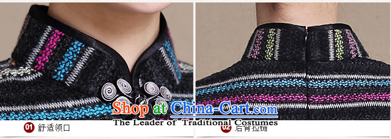 The first vulnerability 2015 retro 歆 ethnic qipao winter clothing new president wool knitting improved qipao? long-sleeved cheongsam dress dresses Y5150 picture color pictures, prices, XL brand platters! The elections are supplied in the national character of distribution, so action, buy now enjoy more preferential! As soon as possible.