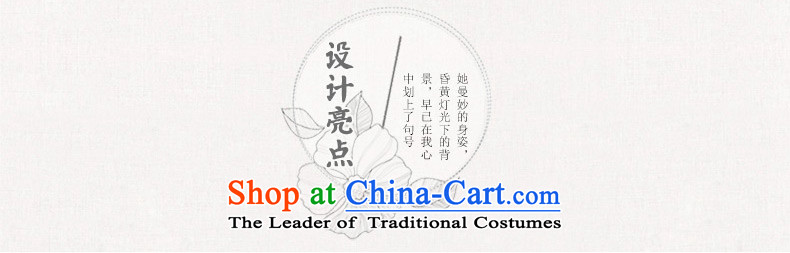 The 2015 Hong Kong looks forward to new 歆 cheongsam dress autumn). long double long cheongsam look stylish retro improved cheongsam dress M12038 white S picture, prices, brand platters! The elections are supplied in the national character of distribution, so action, buy now enjoy more preferential! As soon as possible.