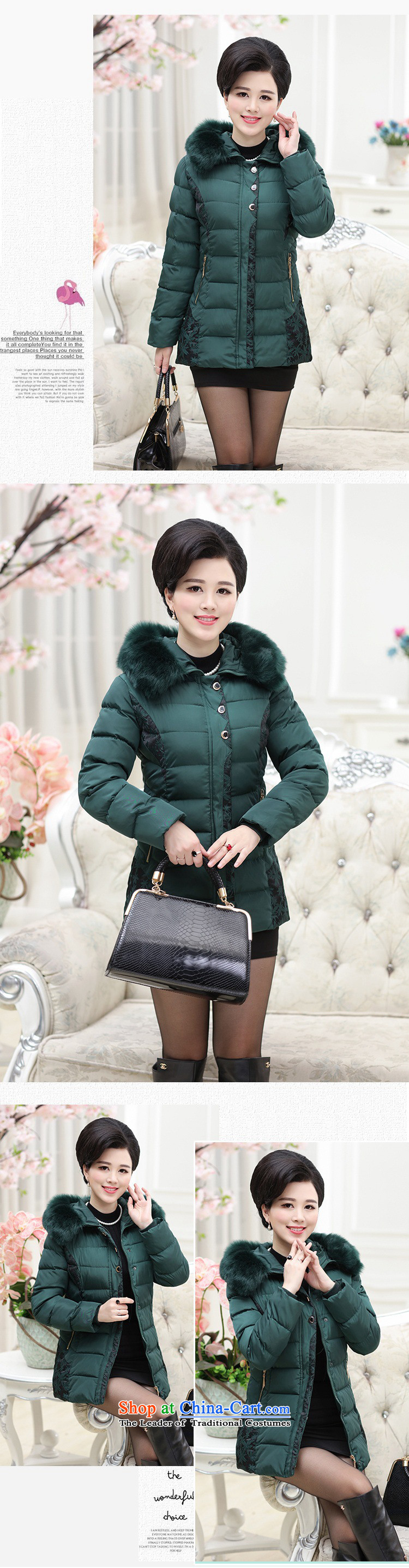 Orange Tysan *2015 in older women's new thick with cap embroidered quilts for gross MOM pack ãþòâ cotton coat jacket, wine red XXL picture, prices, brand platters! The elections are supplied in the national character of distribution, so action, buy now enjoy more preferential! As soon as possible.