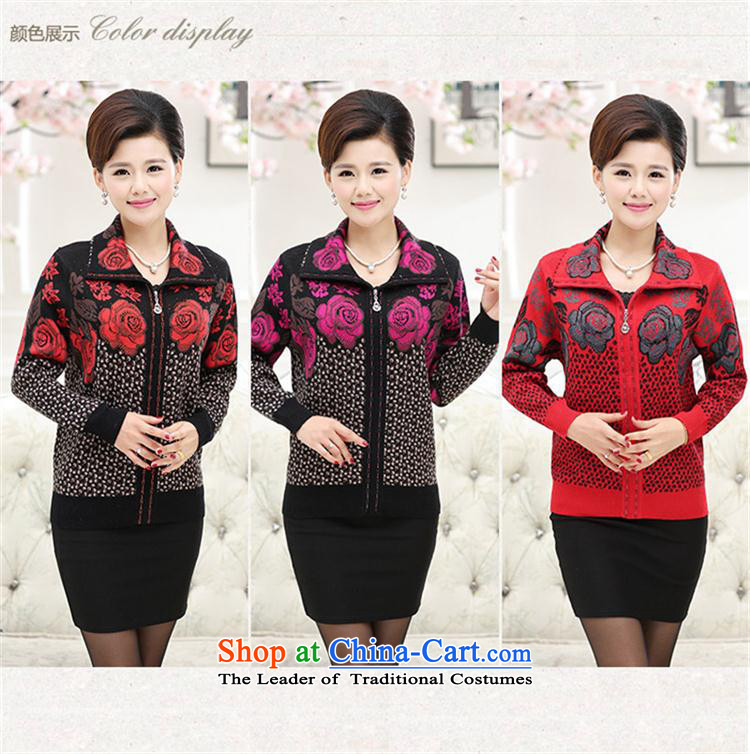 Web soft clothes in winter female older MOM pack thick cashmere sweater jacket cardigan knitwear large relaxd thick red XXL picture, prices, brand platters! The elections are supplied in the national character of distribution, so action, buy now enjoy more preferential! As soon as possible.