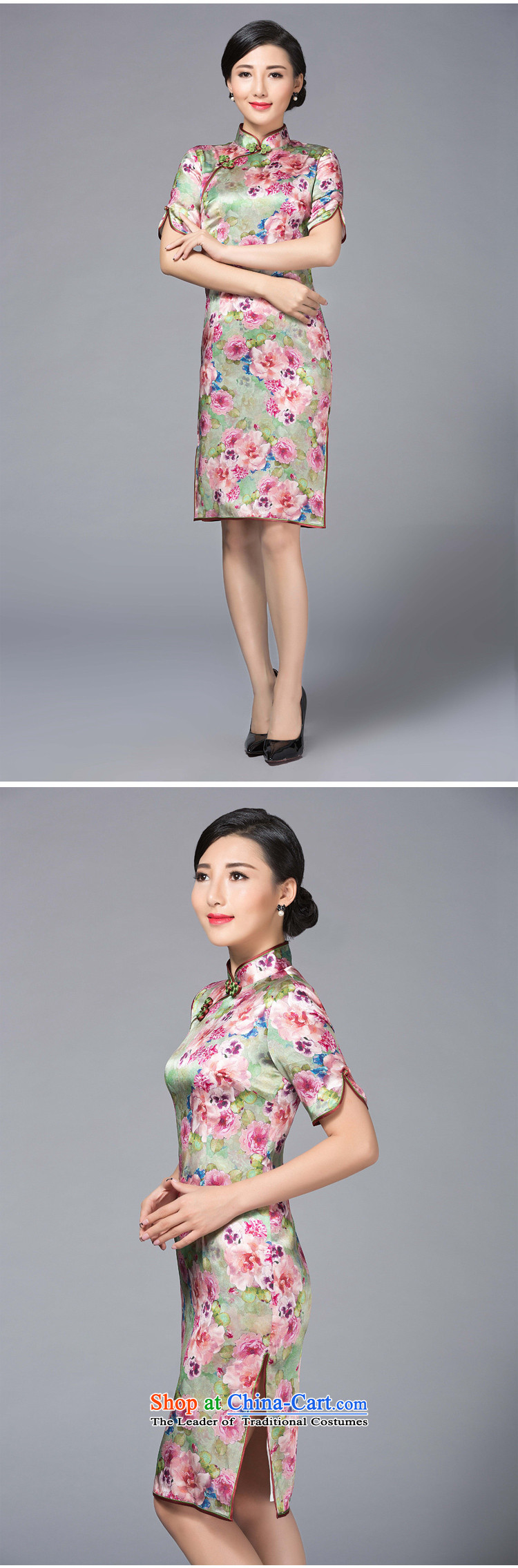 Joe was aristocratic heavyweight Silk Cheongsam gathering in the autumn and winter improved long ZSZC005 SUIT L picture, prices, brand platters! The elections are supplied in the national character of distribution, so action, buy now enjoy more preferential! As soon as possible.