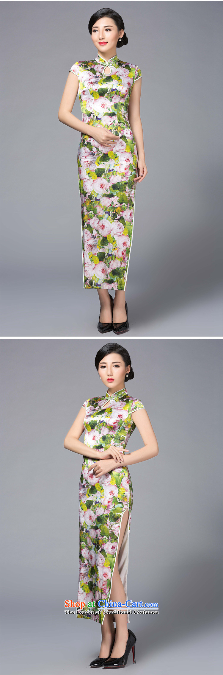 Joe was aristocratic heavyweight Silk Cheongsam long improved banquet high on green XXL pictures CKZS011's, prices, brand platters! The elections are supplied in the national character of distribution, so action, buy now enjoy more preferential! As soon as possible.