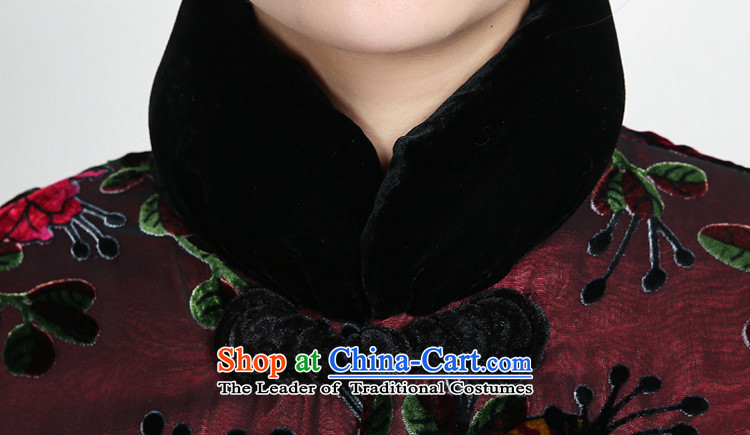 Ya-ting shop 2015 Ms. winter coat jacket is really scouring pads in the elegant detained women older larger mother replacing cotton coat red XL Photo, prices, brand platters! The elections are supplied in the national character of distribution, so action, buy now enjoy more preferential! As soon as possible.