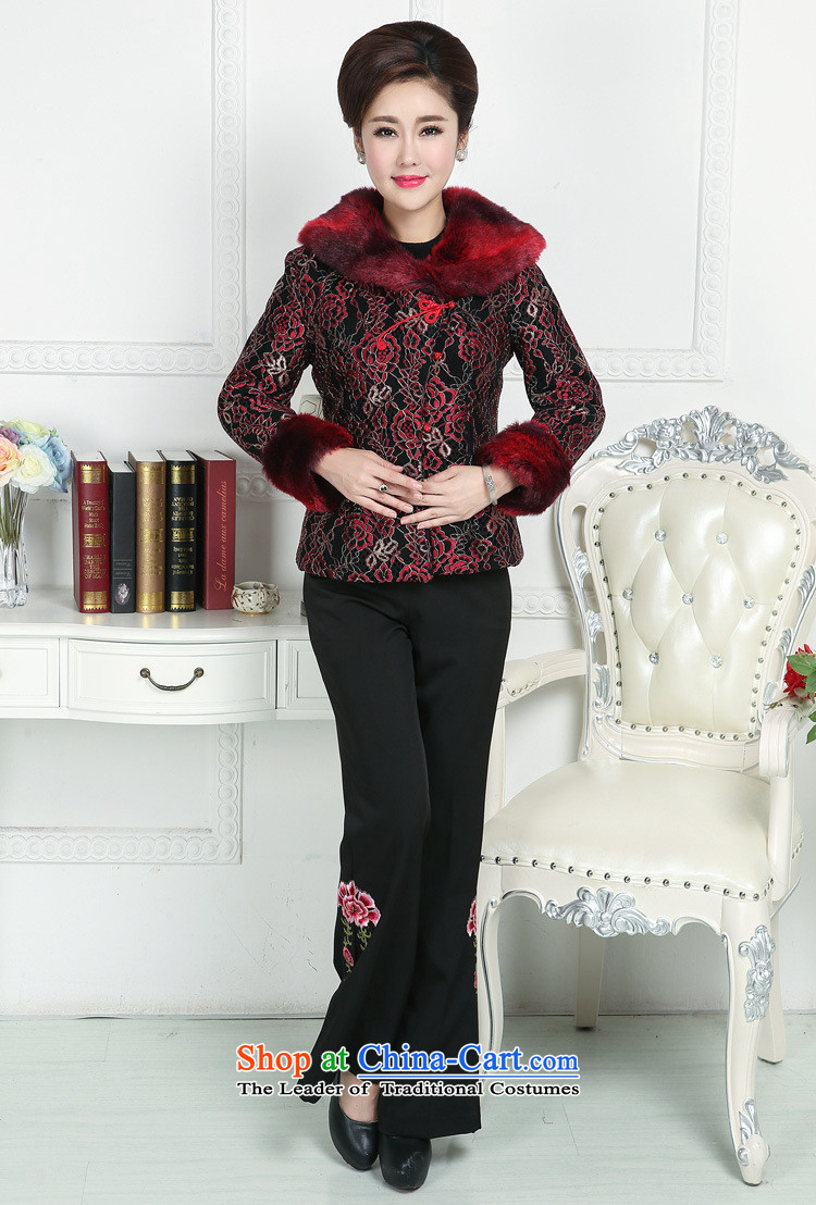 Ya-ting shop in Tang Dynasty older female ãþòâ winter clothing for girls robe thick hair MOM Pack China wind female ãþòâ improved black XXXL Chinese pictures, prices, brand platters! The elections are supplied in the national character of distribution, so action, buy now enjoy more preferential! As soon as possible.