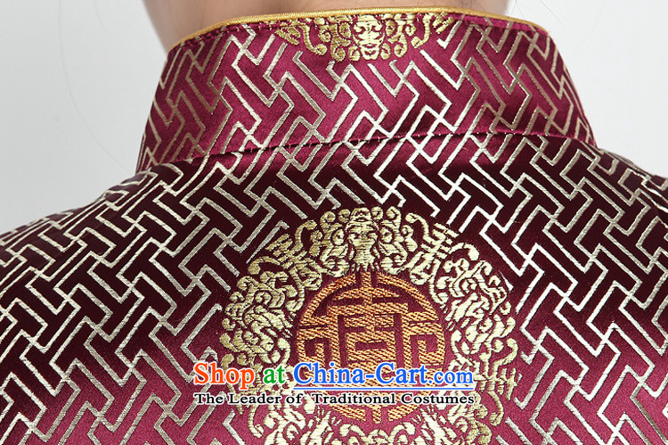 Ya-ting shop in Tang Dynasty older Fall/Winter Collections Ms. Tang blouses jacket mother Tang dynasty embroidery Chinese boxed winter clothing purple XXXXL picture, prices, brand platters! The elections are supplied in the national character of distribution, so action, buy now enjoy more preferential! As soon as possible.