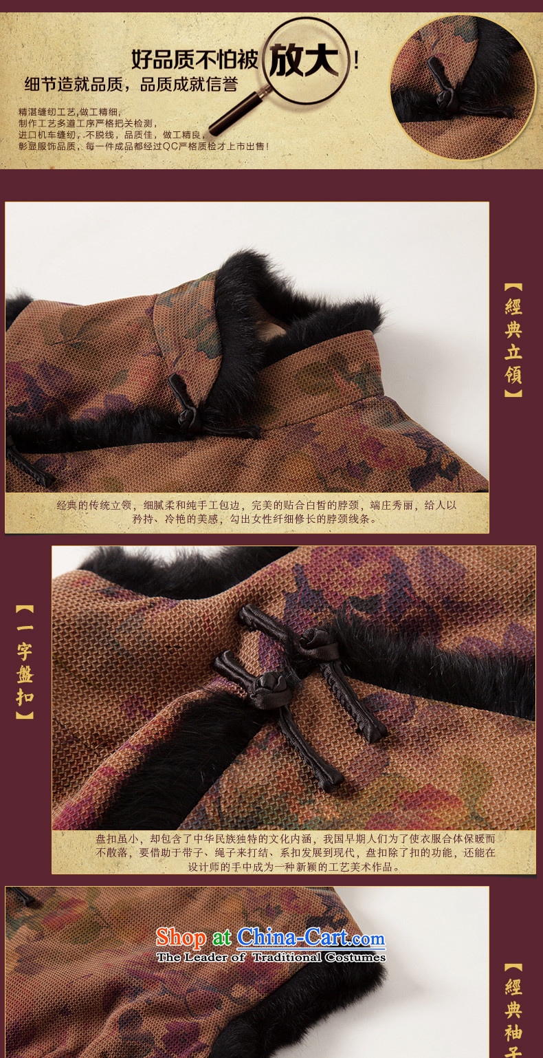 The seal of the original autumn and winter Chinese cotton vest retro folder Tang dynasty incense cloud yarn Silk Cheongsam ethnic picture color T-shirt , prices, picture L brand platters! The elections are supplied in the national character of distribution, so action, buy now enjoy more preferential! As soon as possible.