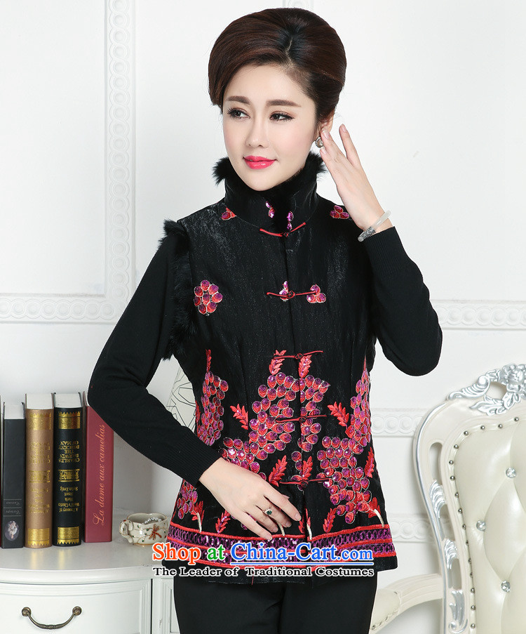 According to Mr Henry Tang and fashion boutiques, Ms Rebecca Pun fault-nation of older persons in the Tang dynasty, a retro for gross MOM pack at the autumn and winter shoulder female ma folder vest black XXL picture, prices, brand platters! The elections are supplied in the national character of distribution, so action, buy now enjoy more preferential! As soon as possible.