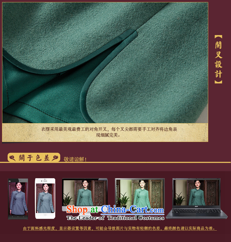 The seal of the winter new low power fork Tang blouses ethnic Chinese wool improved disk port qipao? t-shirt green L picture, prices, brand platters! The elections are supplied in the national character of distribution, so action, buy now enjoy more preferential! As soon as possible.