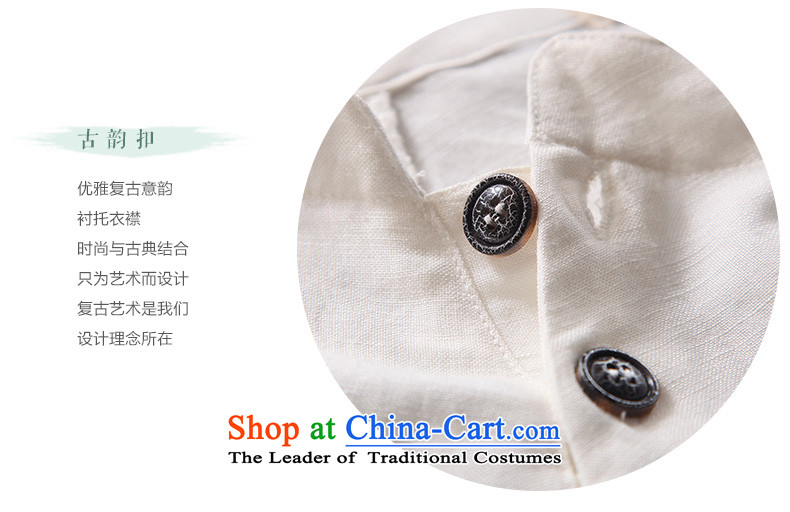 Load new literary ink autumn female linen clothes intuition of the lotus pond, Retro UNIFEM Han-elegant and relaxing wild White XL Photo, prices, brand platters! The elections are supplied in the national character of distribution, so action, buy now enjoy more preferential! As soon as possible.