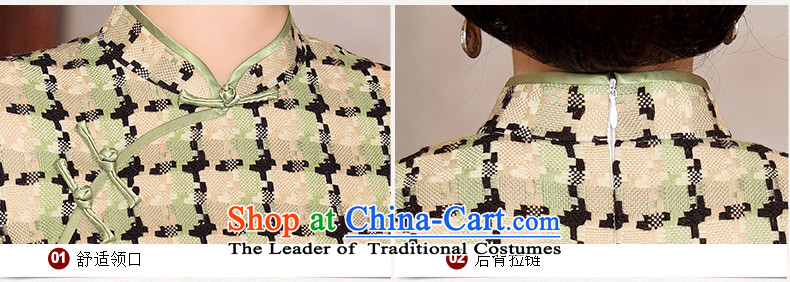 Yuan of stranded 2015 wool grid for winter qipao? retro improved cheongsam dress stylish girl cheongsam dress new thick HYM8101 grid color pictures, prices, XXL brand platters! The elections are supplied in the national character of distribution, so action, buy now enjoy more preferential! As soon as possible.