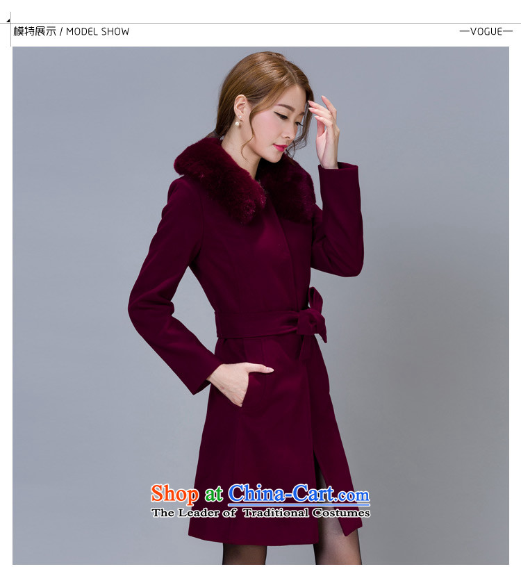 Memnarch 琊 Connie Shop For coats women gross cashmere 2015 New Winter load temperament video thin mother? In gross jacket long blue XL Photo, prices, brand platters! The elections are supplied in the national character of distribution, so action, buy now enjoy more preferential! As soon as possible.