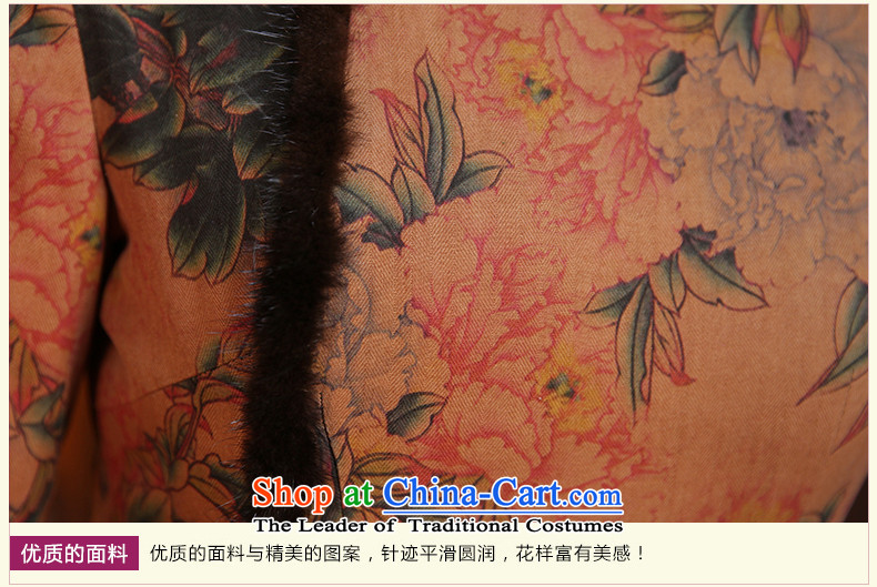 China Silk woven incense-classic cloud yarn winter cotton waffle long-sleeved qipao folder skirt retro improved stylish new 2015 - Pre-sale suit 15 days L picture, prices, brand platters! The elections are supplied in the national character of distribution, so action, buy now enjoy more preferential! As soon as possible.