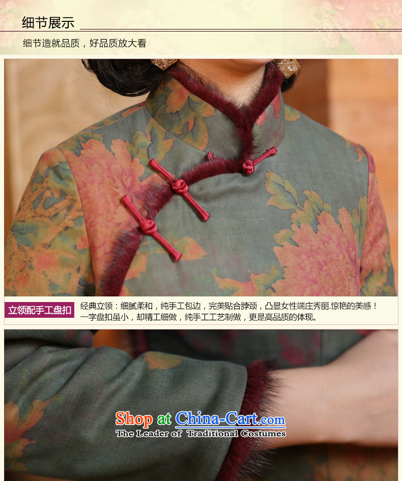 China Ethnic classic silk silk textile yarn Tang dynasty cloud of incense, stylish shirt qipao improved chinese women Fall/Winter Collections suit - 15 days pre-sale S pictures, prices, brand platters! The elections are supplied in the national character of distribution, so action, buy now enjoy more preferential! As soon as possible.