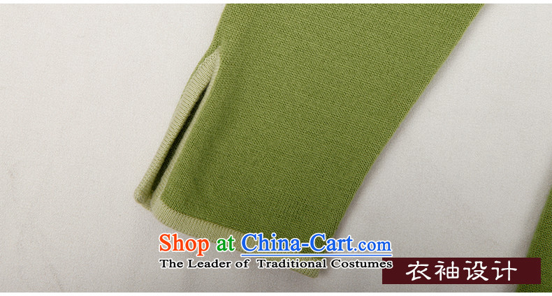 The Butterfly Lovers 2015 Fall/Winter Collections new retro wool cheongsam dress improved wear long-sleeved qipao stylish light green XL Photo, prices, brand platters! The elections are supplied in the national character of distribution, so action, buy now enjoy more preferential! As soon as possible.