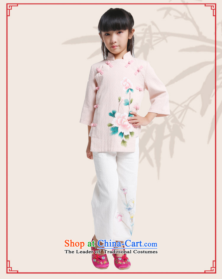 The new 2015 Autumn replacing parent-child with Han-girl Chinese Antique improved pure cotton robe collar nut female Tang dynasty pink mother XL Photo, prices, brand platters! The elections are supplied in the national character of distribution, so action, buy now enjoy more preferential! As soon as possible.
