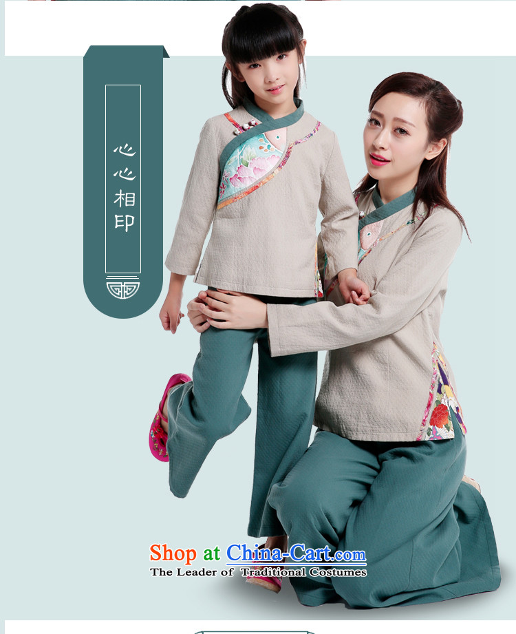 Tang dynasty women 2015 winter coat Chinese clothing female large Chinese tea was serving a long-sleeved shirt qipao cotton linen color pictures of children under the age of 11 children 145cm picture, prices, brand platters! The elections are supplied in the national character of distribution, so action, buy now enjoy more preferential! As soon as possible.