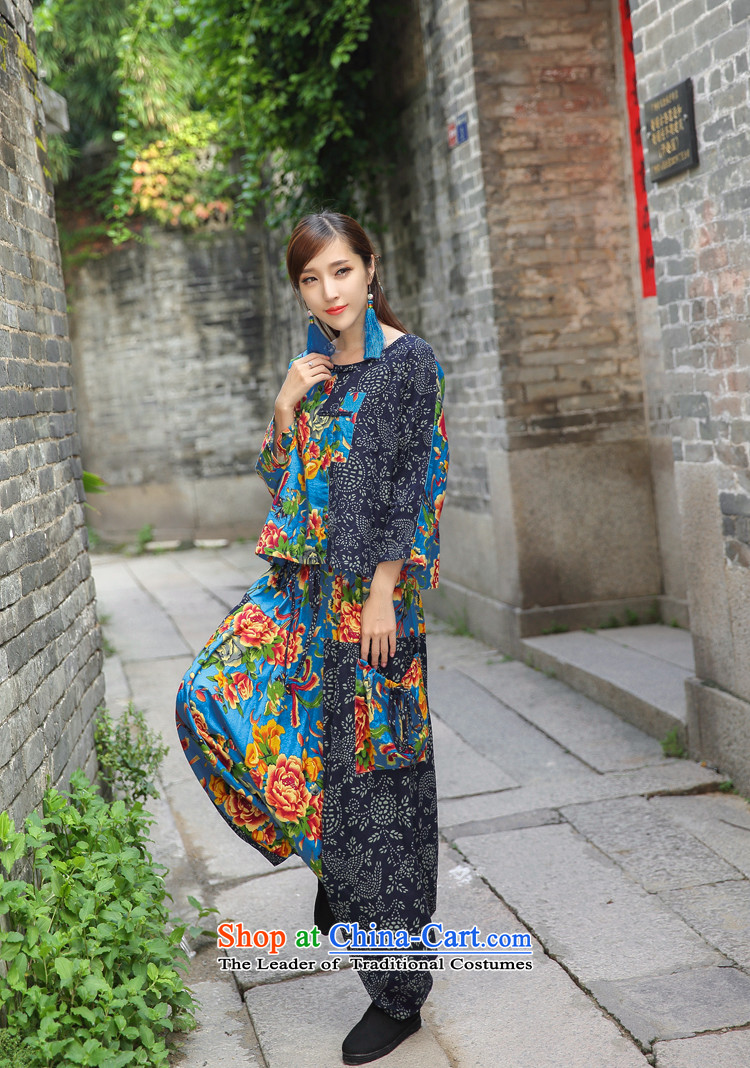 Ethnic Women 2015 autumn and winter new ethnic stamp leisure life lift + T-shirt trousers down kit FZ559 black M picture, prices, brand platters! The elections are supplied in the national character of distribution, so action, buy now enjoy more preferential! As soon as possible.