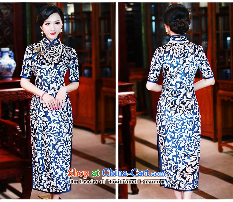 After a new 2015 wind cheongsam long improved retro cheongsam dress wedding banquet cheongsam dress suit M pictures 5443 5443, prices, brand platters! The elections are supplied in the national character of distribution, so action, buy now enjoy more preferential! As soon as possible.