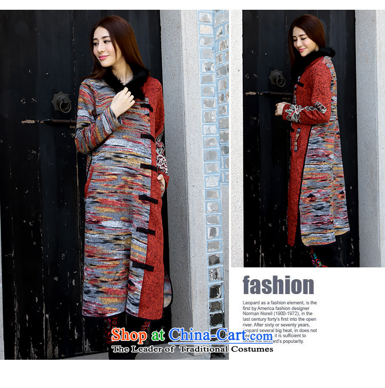 2015 Autumn and winter new ethnic knitting forming the embroidered long-sleeved thick dresses jacket FZ559 map color L picture, prices, brand platters! The elections are supplied in the national character of distribution, so action, buy now enjoy more preferential! As soon as possible.
