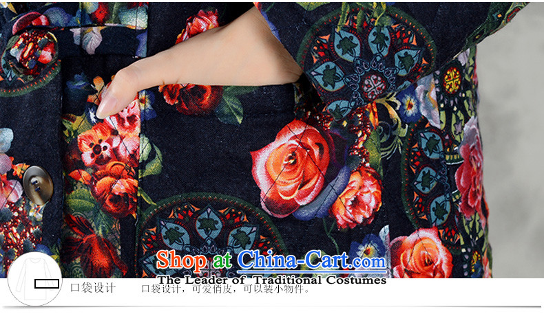 National wind winter clothing new cotton linen tray clip cap long-sleeved loose stamp large wild cotton coat windbreaker FZ559 female red-green 2XL Photo, prices, brand platters! The elections are supplied in the national character of distribution, so action, buy now enjoy more preferential! As soon as possible.