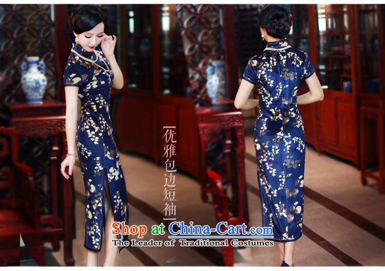 After the fall of 2015, the wind of nostalgia for the improvement of the forklift truck in the Republic of Korea high long qipao female long-sleeved dresses 5422 5422 suit XXL picture, prices, brand platters! The elections are supplied in the national character of distribution, so action, buy now enjoy more preferential! As soon as possible.
