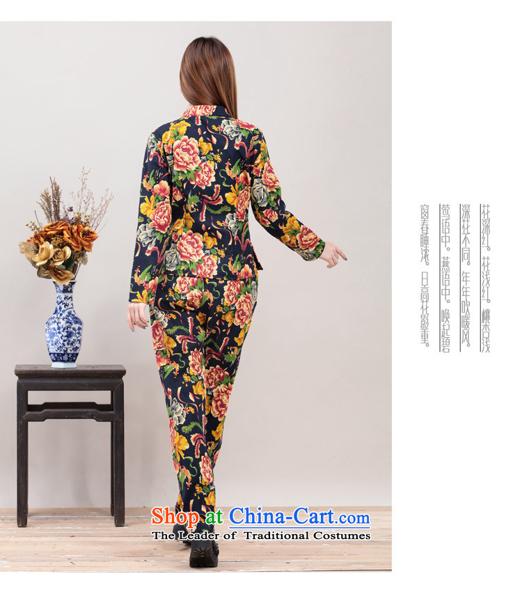 Ethnic Chinese Wind Mudan stamp tray clip jacket + Leisure pants and two piece kit plus lint-free package FZ559 RED M picture, prices, brand platters! The elections are supplied in the national character of distribution, so action, buy now enjoy more preferential! As soon as possible.