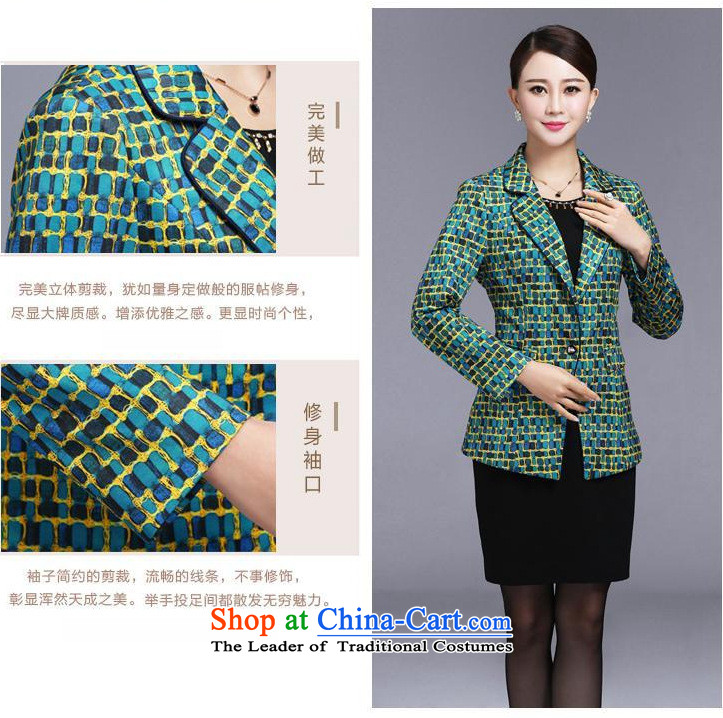 Memnarch 琊 Connie shop for winter new middle-aged mother with graceful and elegant long-sleeved two kits dresses Blue M picture, prices, brand platters! The elections are supplied in the national character of distribution, so action, buy now enjoy more preferential! As soon as possible.
