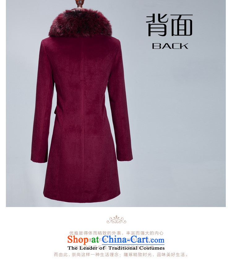 Memnarch 琊 Connie shop autumn and winter new elderly mother loaded collar workers in gross long wool? Jacket Sau San wine red XL Photo, prices, brand platters! The elections are supplied in the national character of distribution, so action, buy now enjoy more preferential! As soon as possible.