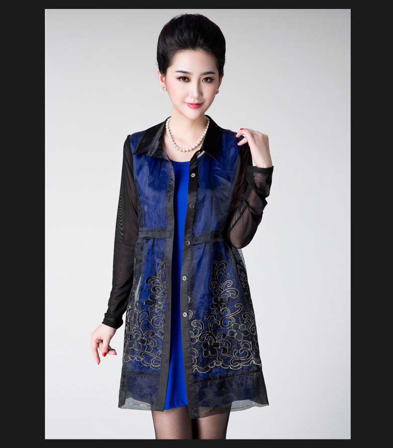 Connie shop autumn 琊 Memnarch MOM pack stylish temperament OSCE root yarn video thin xl older dresses large blue XXXL code picture, prices, brand platters! The elections are supplied in the national character of distribution, so action, buy now enjoy more preferential! As soon as possible.