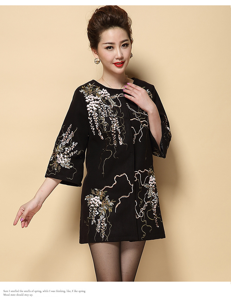 Memnarch 琊 Connie shop in winter the new elderly mother who decorated embroidered jacket is a gross coats Black XL Photo, prices, brand platters! The elections are supplied in the national character of distribution, so action, buy now enjoy more preferential! As soon as possible.