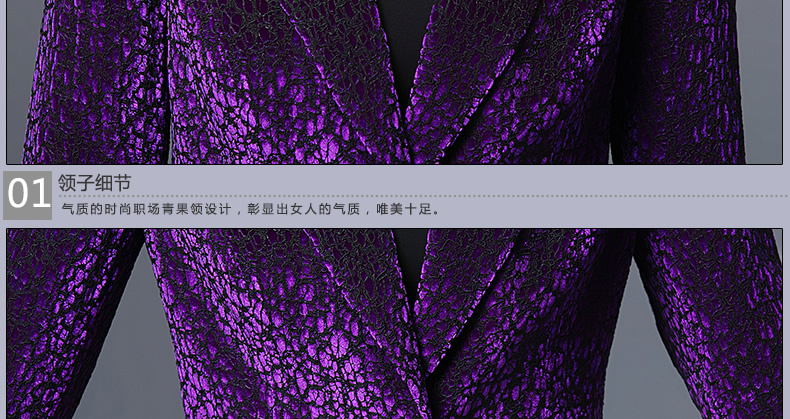 Memnarch 琊 Connie shops of autumn and winter new elderly mother with larger vocational temperament Sau San banquet jacket small business suit dark violet L picture, prices, brand platters! The elections are supplied in the national character of distribution, so action, buy now enjoy more preferential! As soon as possible.