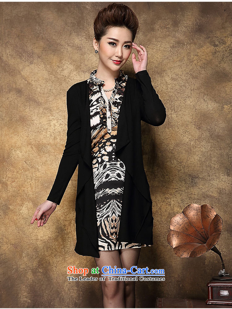 Memnarch 琊 Connie shops fall/winter collections of new Western women Leopard Stamp kit in the Sau San long mother replacing dresses stamp black large L picture, prices, brand platters! The elections are supplied in the national character of distribution, so action, buy now enjoy more preferential! As soon as possible.