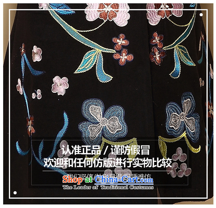 Memnarch 琊 Connie shop autumn and winter new elderly mother wedding load wedding fashion embroidered jacket coat black jacket? XXL picture, prices, brand platters! The elections are supplied in the national character of distribution, so action, buy now enjoy more preferential! As soon as possible.