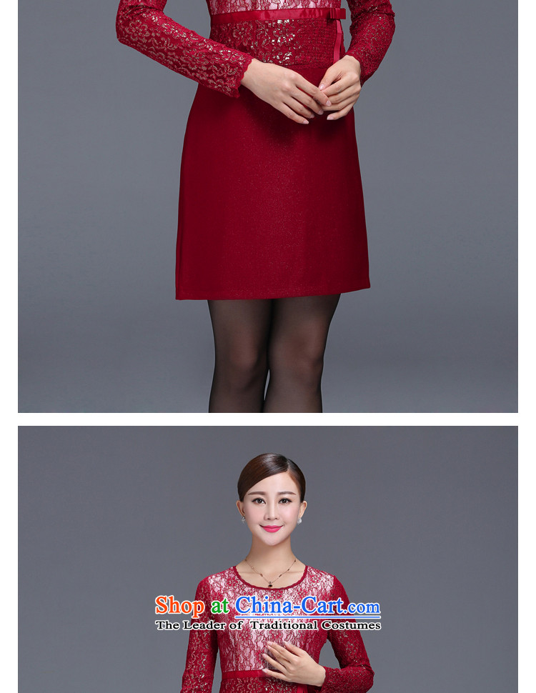 Connie shop in spring and autumn 琊 Memnarch replacing older replacing mother replacing OL commuter two kits wedding dresses large red XXXL picture, prices, brand platters! The elections are supplied in the national character of distribution, so action, buy now enjoy more preferential! As soon as possible.