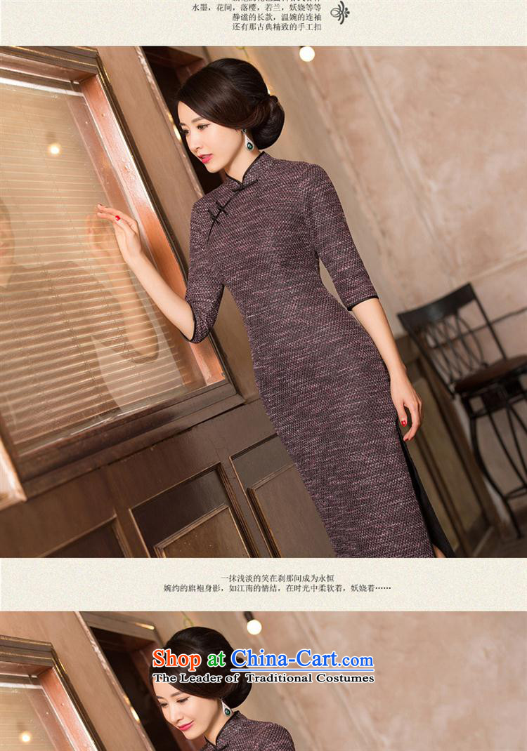 Mano-hwan long qipao 2015 Fall/Winter Collections New Sau San retro cotton linen, cuff qipao long improved picture color manually 13051 arts M picture, prices, brand platters! The elections are supplied in the national character of distribution, so action, buy now enjoy more preferential! As soon as possible.