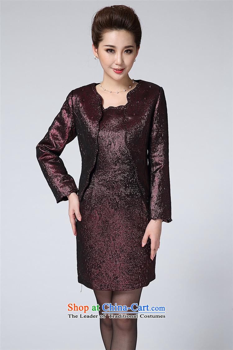 Mano-hwan's 2015 two kits of Sau San dresses autumn and winter, in the new large older women's wedding mother L(165 RED 88A) picture, prices, brand platters! The elections are supplied in the national character of distribution, so action, buy now enjoy more preferential! As soon as possible.
