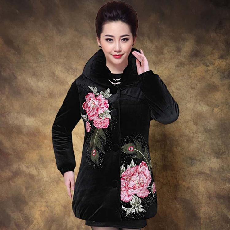 Mano-hwan in older women ãþòâ Hot Winter new scouring pads jacket in long thickened Mudan cotton coat black 5XL picture, prices, brand platters! The elections are supplied in the national character of distribution, so action, buy now enjoy more preferential! As soon as possible.