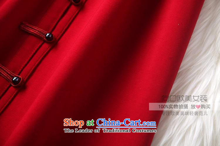 The case of the 2015 winter clothing new improved qipao retro-Clip Pin Collar relaxd longer drill windbreaker-dresses black L picture, prices, brand platters! The elections are supplied in the national character of distribution, so action, buy now enjoy more preferential! As soon as possible.